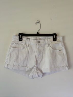 Arizona Jean Company White Denim Shorts